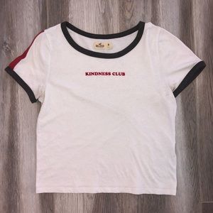 Hollister Kindness Club Crop Top